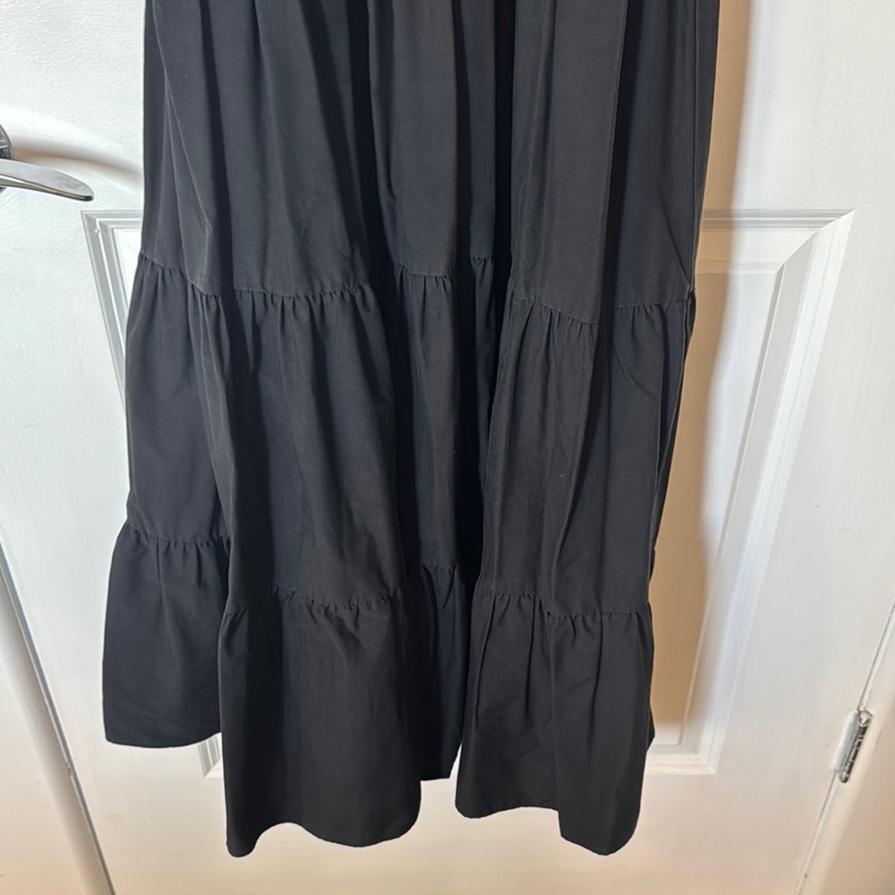 Danielle Bernstein Macy’s Elegant Black Tiered Dr… - image 6